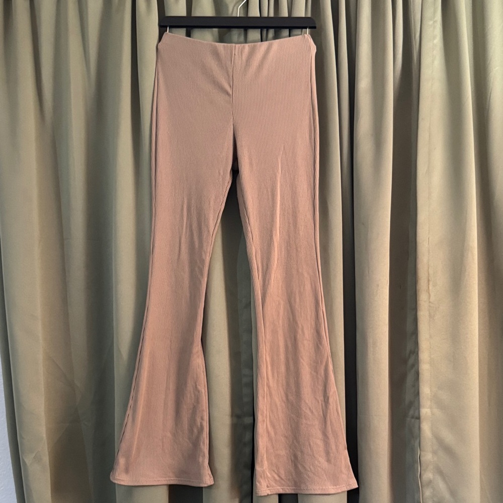 Papermoon Peach Flare Pants